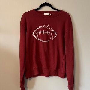 Mia & Tess Gameday Crewneck